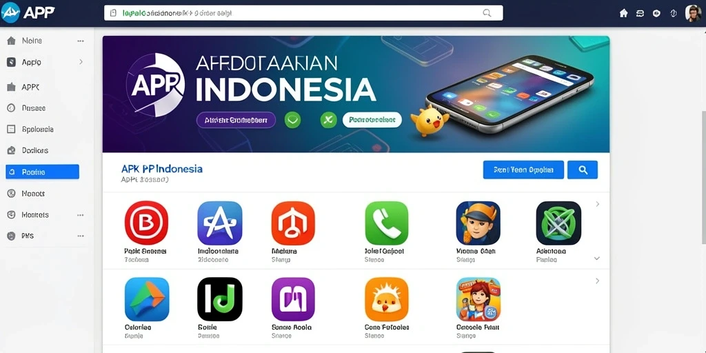 Tampilan antarmuka aplikasi yang user-friendly.