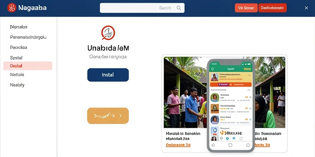 Tampilan antarmuka yang mudah dipahami.