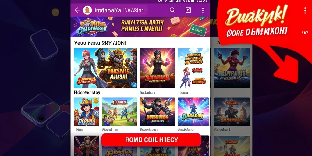 Tangkapan layar menunjukkan aksi seru dalam permainan.