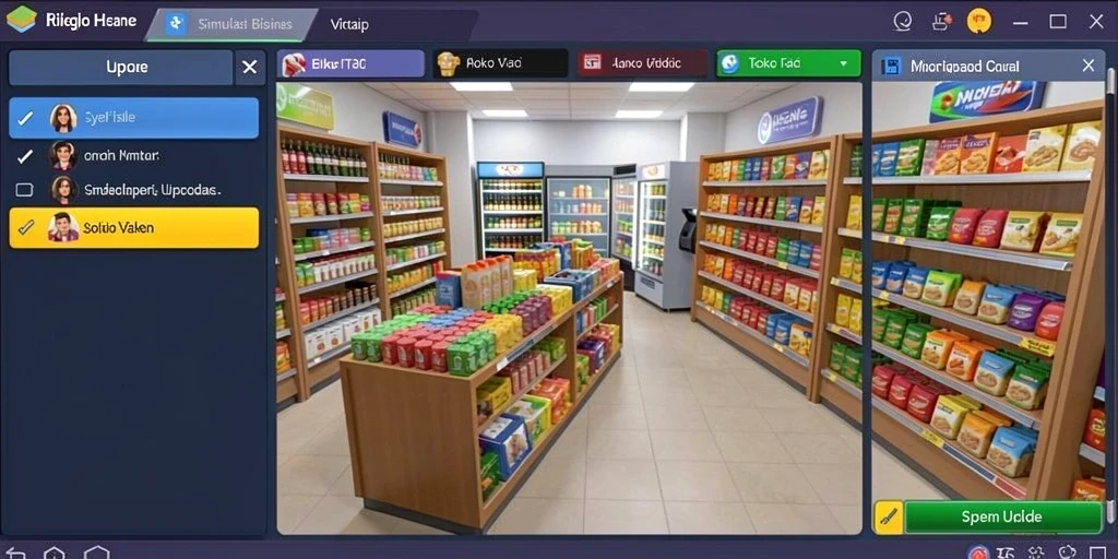 Tampilan antarmuka yang menarik dan mudah digunakan.