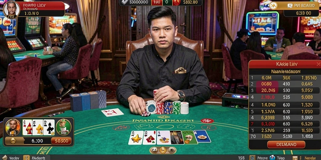 Screenshot menunjukkan tampilan antarmuka permainan yang menarik.