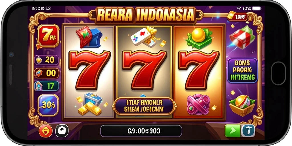 Tangkapan layar menampilkan gameplay yang cepat dan seru.