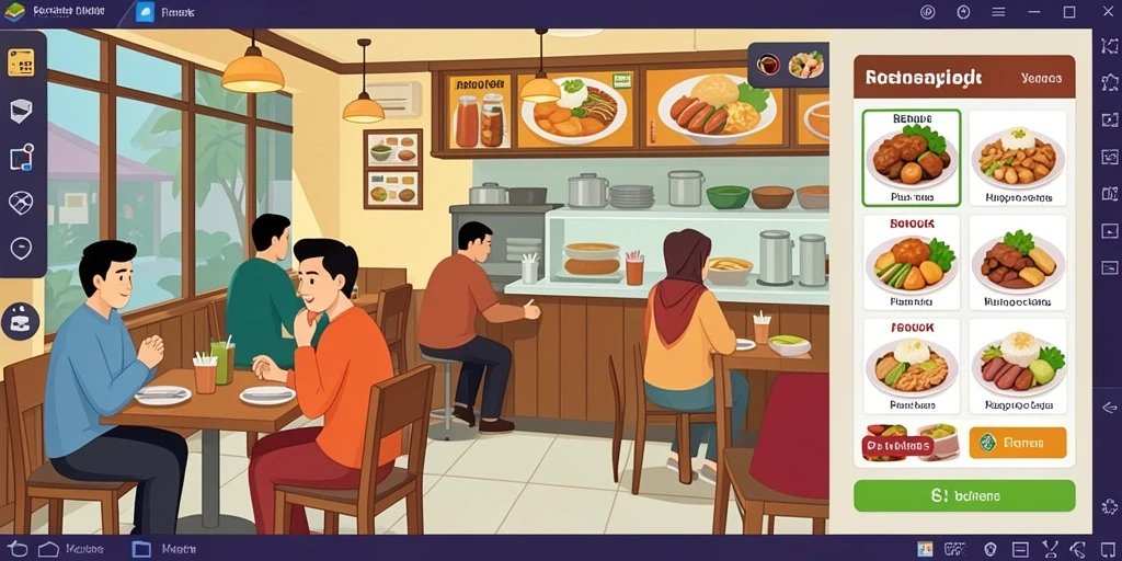 Tampilan antarmuka yang user-friendly.