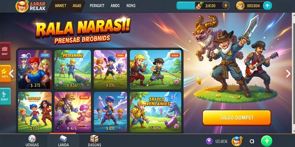 Tampilan antarmuka yang ramah pengguna.