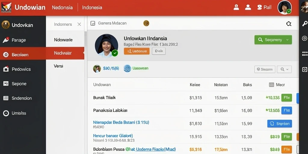 Tampilan antarmuka yang mudah digunakan.