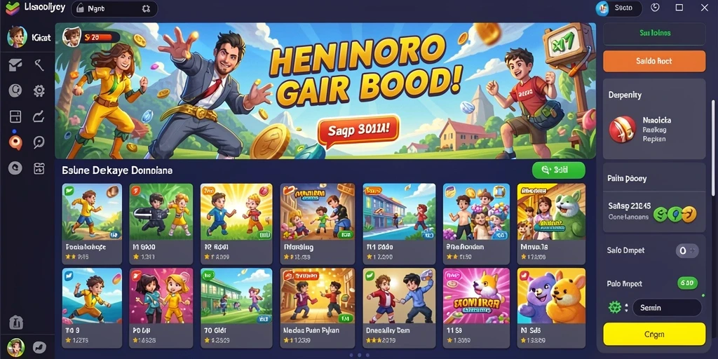 Tampilan antarmuka yang sederhana dan intuitif.