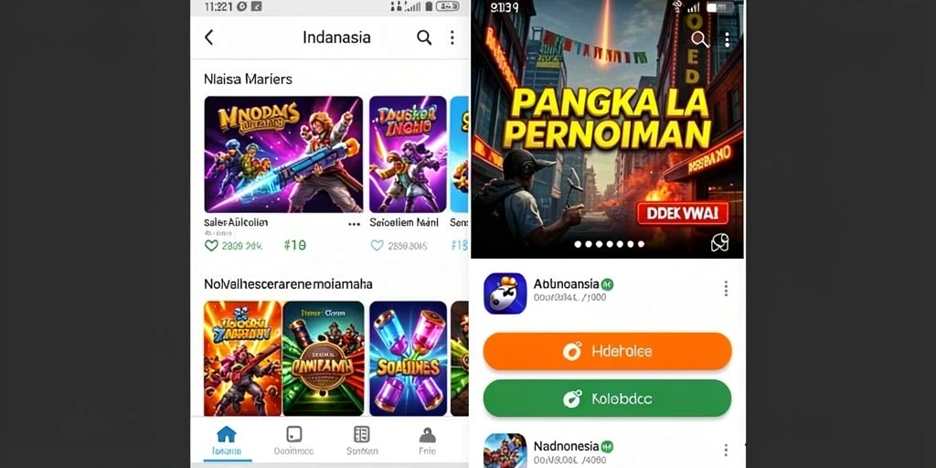 Tampilan awal yang menawan dan penuh warna.